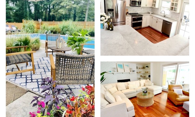 Arnold Cottage | Discover a Chic Cottage with Salt Water Heated Pool