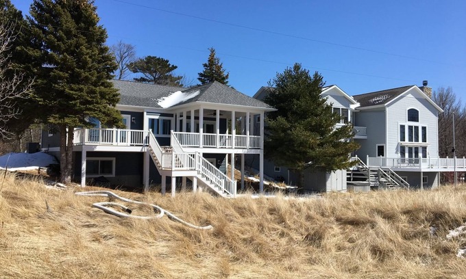 Mears Cottage | Unmatched Lake Michigan Retreat: Low Bluff Cottage Awaits