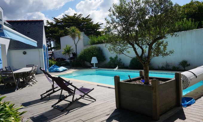 Penmarch House | Seaside Escape with Pool and Ocean View - Rated 9.4/10