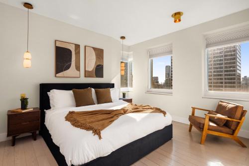 Central New York City Apartment | RARE Luxurious Apartment 1 Block From Time Square