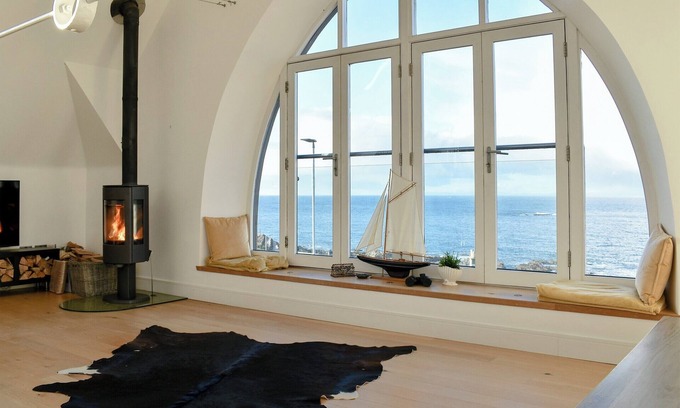 Buckie Cottage | Enchanting Converted Parish Hall with Ocean Views