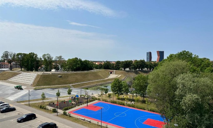 Old Town Apartment | Ravėlino Apartment: Guest Rated 9.8 with Child-Friendly Amenities
