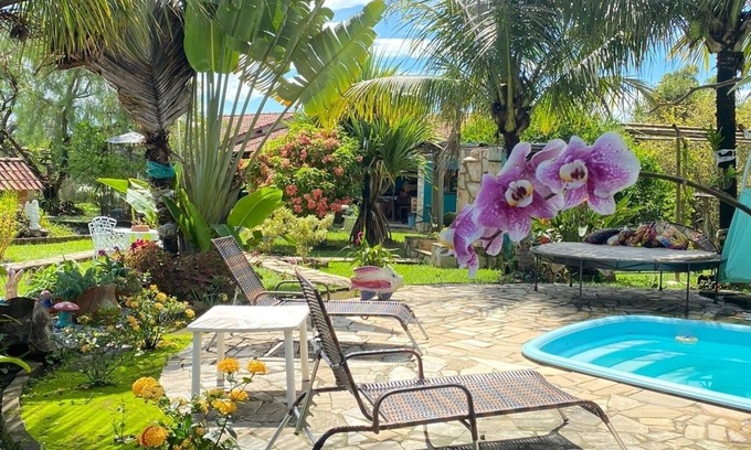 Quatis Cottage | Tranquil Recanto das Orquideas: Pet-Friendly Retreat