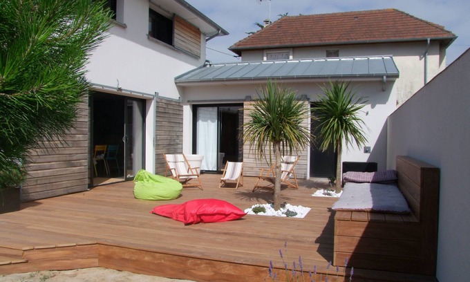 Saint-Martin de Brehal House | New Architect Villa with Ocean View & Perfect Location