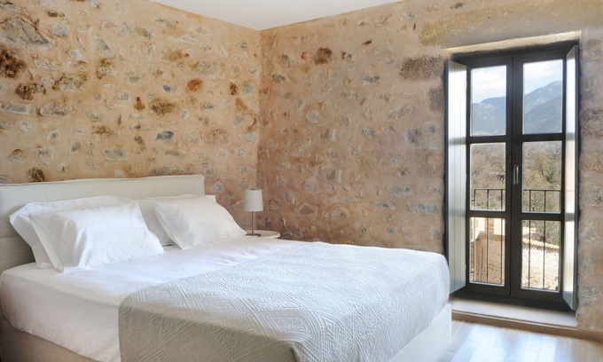 Lefktron House | Enchanting 1830's Monastery with Garden & Boutique Amenities