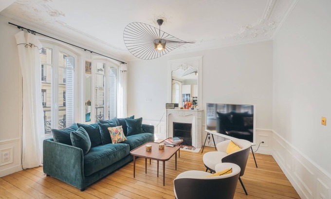 Faubourg Saint-Germain Apartment | Elegant 2 BR Retreat Steps from the Eiffel Tower