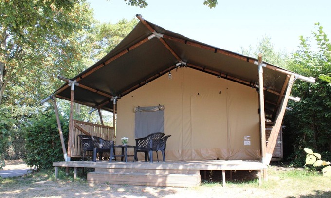 Lathum House | Cozy Safari Tent for 2 to 6 with Private Bathroom