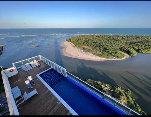Barra de Jangada Apartment | Oceanfront Recife Paiva Hotel: Rated 9.7 with Pool & Beach