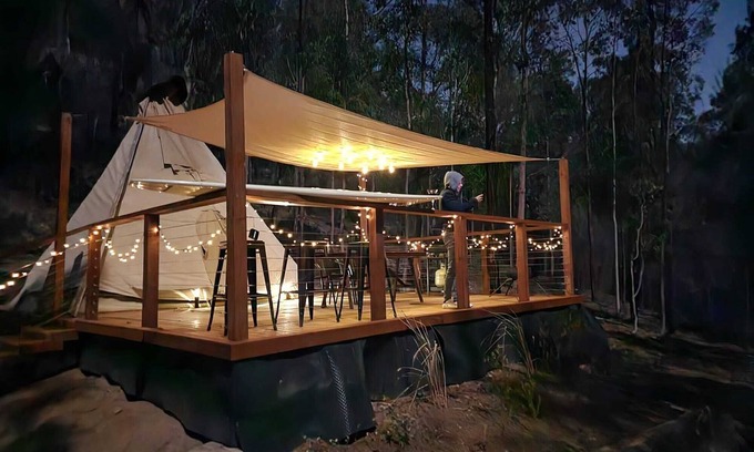 Putty RV Rental | Reconnect With Nature: Unwind in a Cozy Tipi Retreat