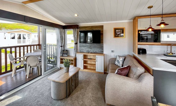 Aberystwyth RV Rental | Comfortable RV Stay with Pool & Kitchen for 6 Guests