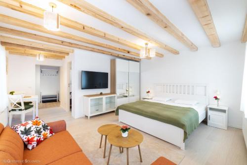 Brasov Apartment | Child-Friendly Red Fountain Studio with 9.9/10 Guest Rating