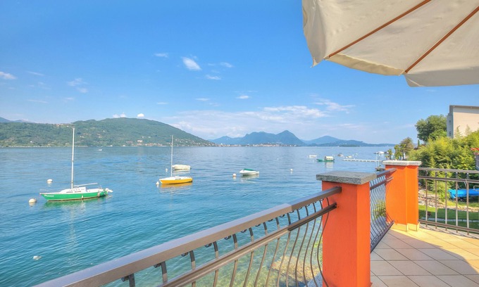 Baveno Apartment | Relaxing Retreat at Red House Terrace Private Beach