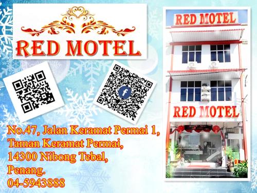 Mukim 9 Hotel | Cozy Red Motel with Breakfast and Hot Tub Amenities