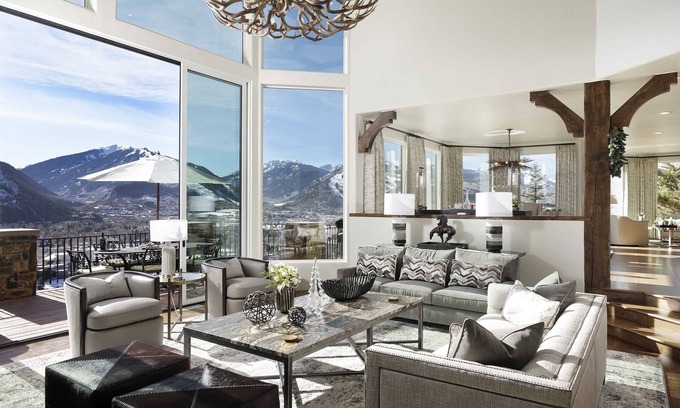 Red Mountain House | Experience Red Mountain Sanctuary: Views & Hot Tub Bliss
