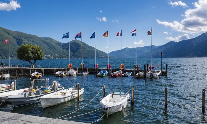 Ronco sopra Ascona Apartment | Red View Apartment: 4-Star Stay with Spa and Breakfast