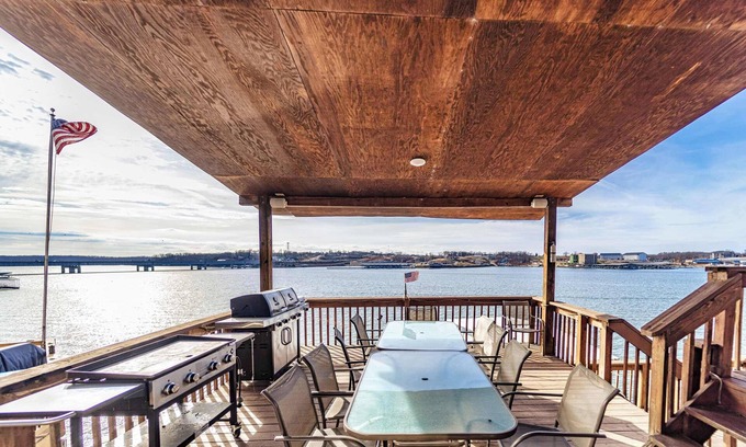 Osage Beach House | Tranquil Redbud Retreat: Pet-Friendly with Pool & Breakfast