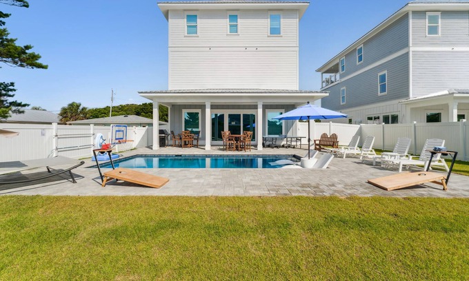 Bid-a-wee Beach House | Reduced Rates! | Brand New Construction | Luxe Interior + Easy Walk to Sand