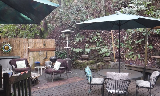 Felton Cabin | Serene Redwood Mountain Hideaway Near Santa Cruz & Lake
