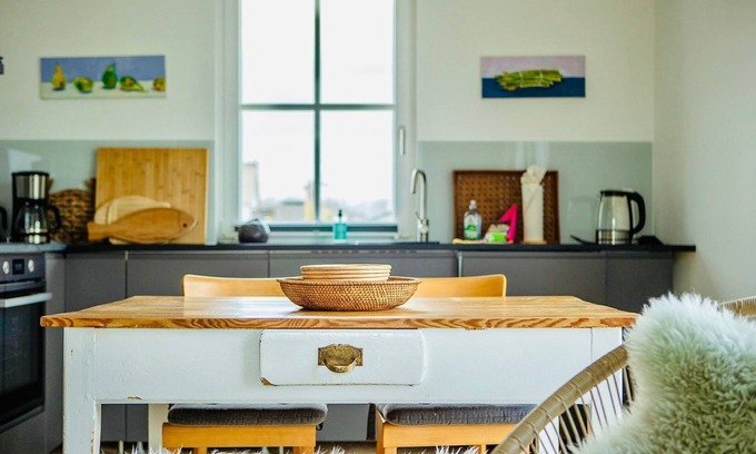Zierow House | Pet-Friendly Reethaus Buntspecht with Ocean Views
