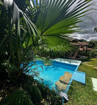 Sao Pedro da Serra House | Idyllic Refúgio da Montanha - Cascata with Pool & Ocean View