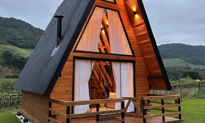 Bento Goncalves Cabin | Exclusive Cabanas at Refúgio do Vale with Spa & Hot Tub