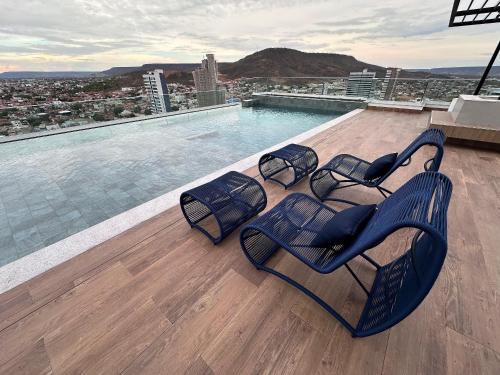 Barreiras Apartment | Refúgio Moderno com Vista Panorâmica da Cidade