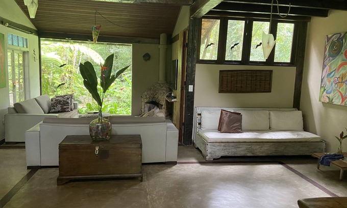 Sao Sebastiao House | Nature Lovers' Retreat by the Beach with Trails and Waterfalls