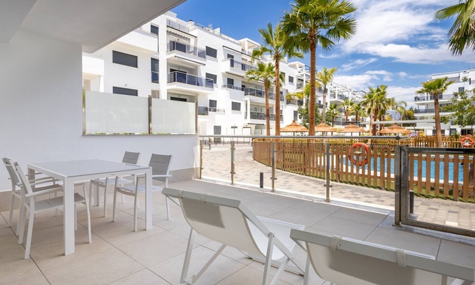 Motril Apartment | Discover Homity Exclusive: Pool, Spa & Family-Friendly Stay