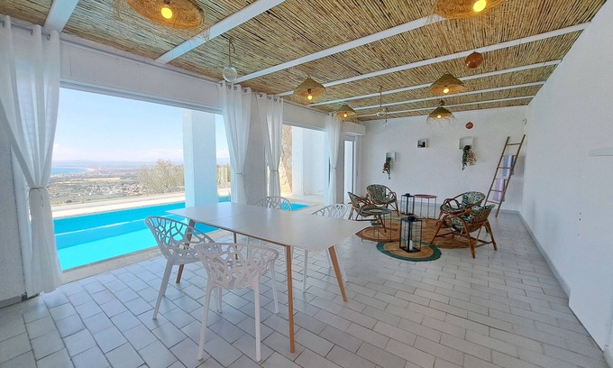 El Mas Fumats Villa | Stunning Oceanfront Villa with Pool and Spectacular Views