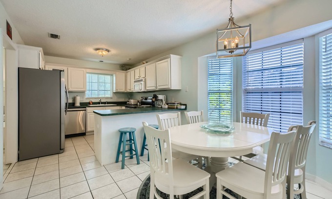 Saint Augustine Shores House | Family-Friendly Escape: Enjoy Poolside Fun and Ocean Views