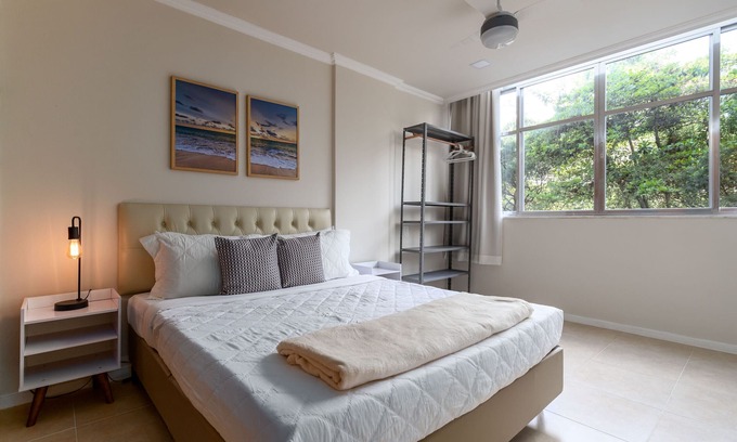 Copacabana Apartment | Perfect Getaway in Copacabana for 4 | Oceanfront Stay