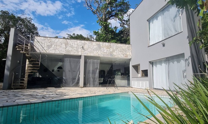 Guaratuba House | Secluded Beach Retreat at Guaratuba with Oceanfront Spa