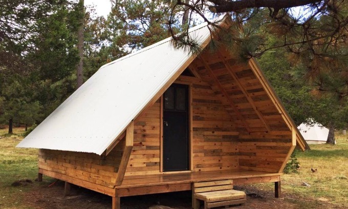 Pueblo Nuevo Cabin | Escape to Refugio en el bosque Parque La Pirámide