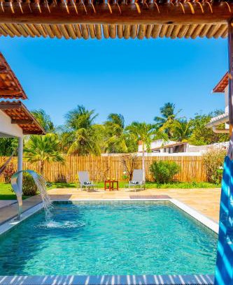 Parajuru House | Relax at Refugios Parajuru - Villa Palmeira with Ocean View