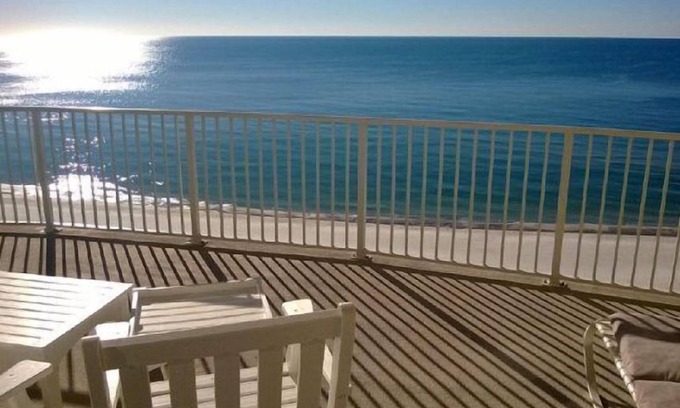 Orange Beach East Condo | Regency Isle-1004: Beachfront Access & Huge Private Balcony