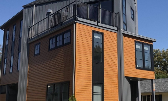 Dodds Addition House | Modern Rehoboth Beach Retreat with Elevator & Ocean Views