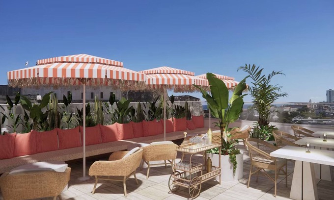 Old San Juan House | Rejuvenate at a Stylish Room with Rooftop Dining and a Calming Plunge Pool