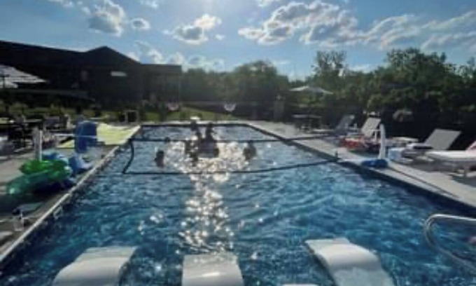 New Haven Hamilton County House | Refreshing Retreat with Olympic Pool and Family-Friendly Amenities