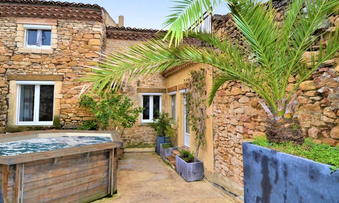 Sabran House | Unwind in Scenic Provence with Pool and Spa Amenities