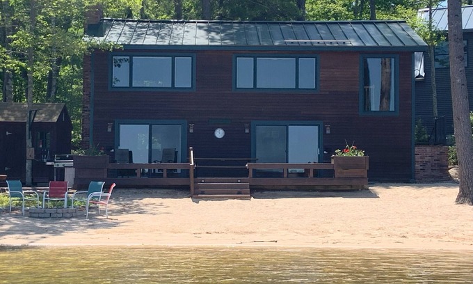 Pine River Pond House | Unwind at Lakeside Retreat: Beach Access & Ocean Views