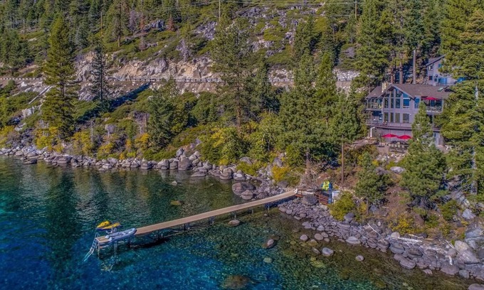 Crystal Bay House | Relax at this serene Incline Village lake front property.