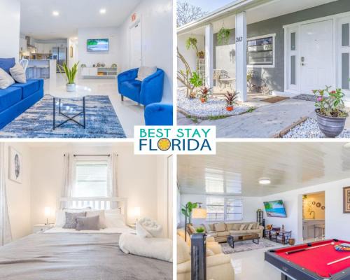 Pompano Beach House | Relax House: Beachside Retreat with Pool Table & Pets Welcome