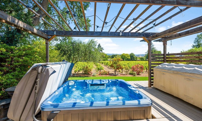 St. Helena House | Discover St. Helena: Relax with Hot Tub and Game Room