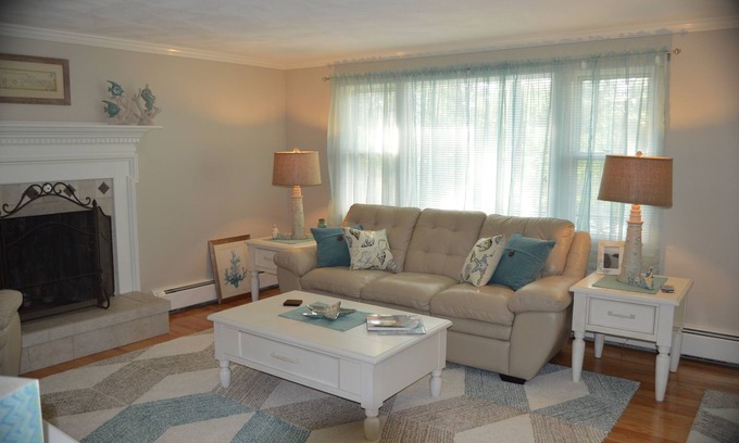East Falmouth House | Tranquil Retreat with Beach Access & Golf Nearby
