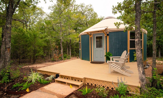 Bastrop Cabin | Discover Your Secluded Yurt Cabin on a Scenic 200+ Acre Retreat