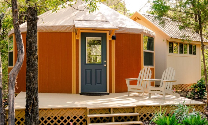 Bastrop Cabin | Experience Serenity in a Secluded Yurt Cabin Retreat
