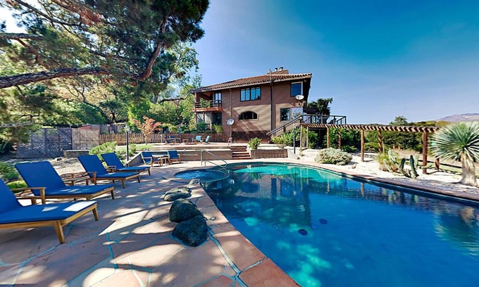 Glen Ellen Villa | Tranquil Estate with Pool and Hot Tub for Family Getaways