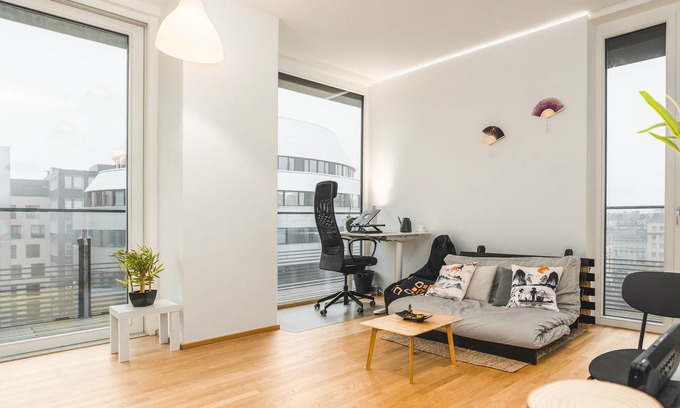 Erdberg Apartment | Serene Zen-Apartment with Scenic Views and Family-Friendly Amenities