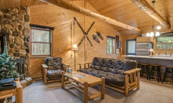 New Lisbon Cabin | Family-Focused Relaxin Cabins: Cozy 2BR Retreat Awaits
