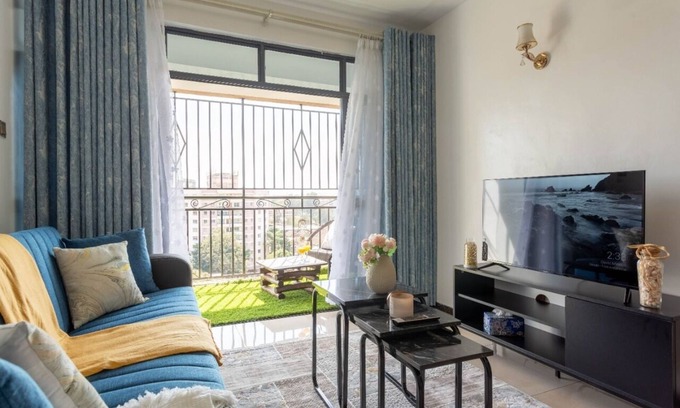 Kilimani Apartment | Comfortable 3-Bedroom Retreat with Free Parking & Child-Friendly